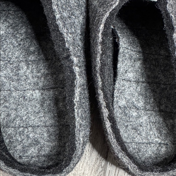 NEW Baabuk Wool House Slippers Dark Grey Size 41 - Picture 7 of 9
